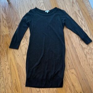 James Perse Charcoal Long Sleeve Top